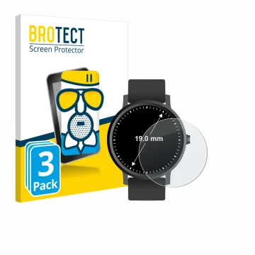 Parte frontale di una confezione del prodotto con il logo del marchio BROTECT. Accanto è raffigurato il dispositivo Orologi (C