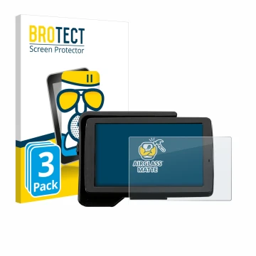 Parte frontale di una confezione del prodotto con il logo del marchio BROTECT. Accanto è raffigurato il dispositivo BMW R 1200
