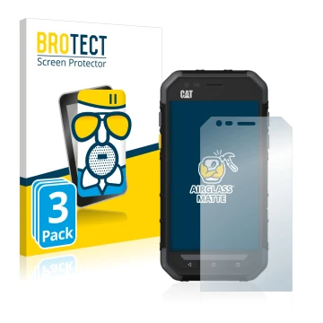 Parte frontale di una confezione del prodotto con il logo del marchio BROTECT. Accanto è raffigurato il dispositivo Caterpilla