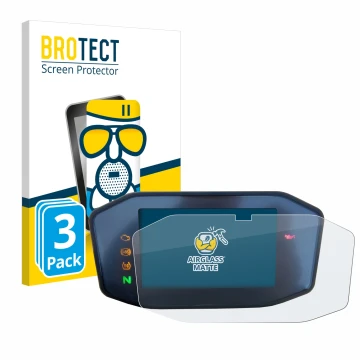 Parte frontale di una confezione del prodotto con il logo del marchio BROTECT. Accanto è raffigurato il dispositivo KTM 690 Du