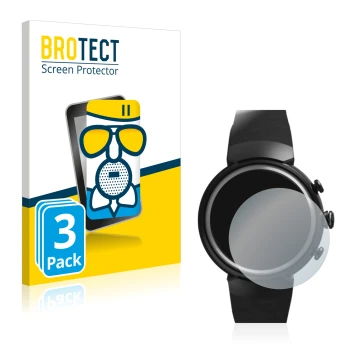 Parte frontale di una confezione del prodotto con il logo del marchio BROTECT. Accanto è raffigurato il dispositivo ASUS ZenWa