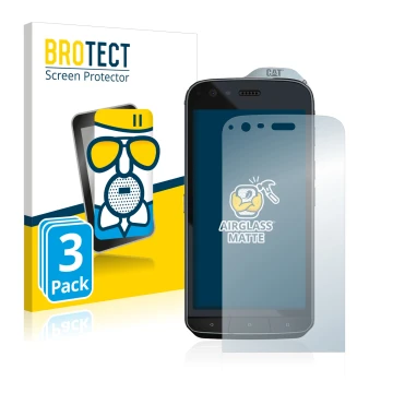 Parte frontale di una confezione del prodotto con il logo del marchio BROTECT. Accanto è raffigurato il dispositivo Caterpilla