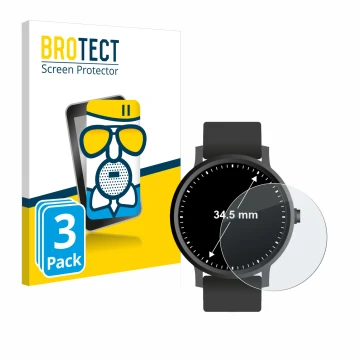 Parte frontale di una confezione del prodotto con il logo del marchio BROTECT. Accanto è raffigurato il dispositivo Orologi (C