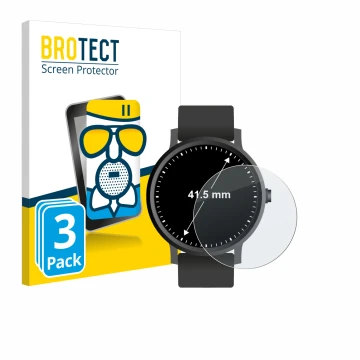 Parte frontale di una confezione del prodotto con il logo del marchio BROTECT. Accanto è raffigurato il dispositivo Orologi (C