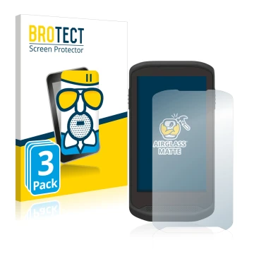 Parte frontale di una confezione del prodotto con il logo del marchio BROTECT. Accanto è raffigurato il dispositivo Zebra TC20