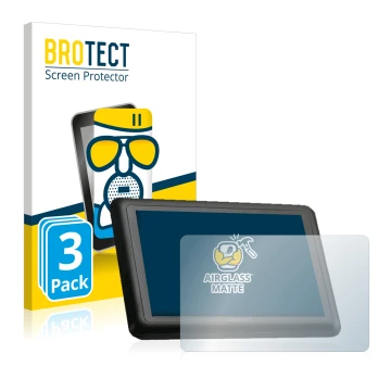 Parte frontale di una confezione del prodotto con il logo del marchio BROTECT. Accanto è raffigurato il dispositivo Giant Ride