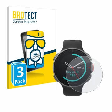 Parte frontale di una confezione del prodotto con il logo del marchio BROTECT. Accanto è raffigurato il dispositivo Polar Vant