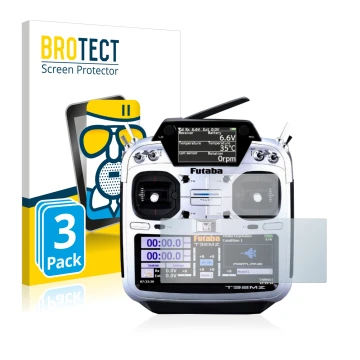 Parte frontale di una confezione del prodotto con il logo del marchio BROTECT. Accanto è raffigurato il dispositivo Robbe Futa