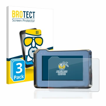 Parte frontale di una confezione del prodotto con il logo del marchio BROTECT. Accanto è raffigurato il dispositivo KTM 1290 S