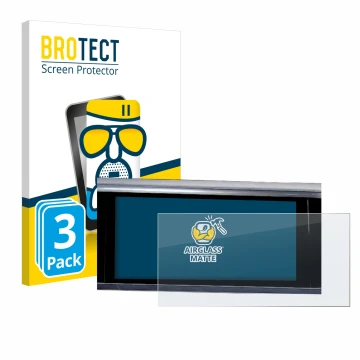 Parte frontale di una confezione del prodotto con il logo del marchio BROTECT. Accanto è raffigurato il dispositivo Audi A6 20