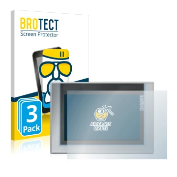 Parte frontale di una confezione del prodotto con il logo del marchio BROTECT. Accanto è raffigurato il dispositivo Siemens Si