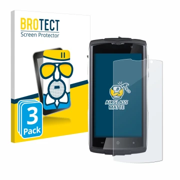 Parte frontale di una confezione del prodotto con il logo del marchio BROTECT. Accanto è raffigurato il dispositivo GoClever Q