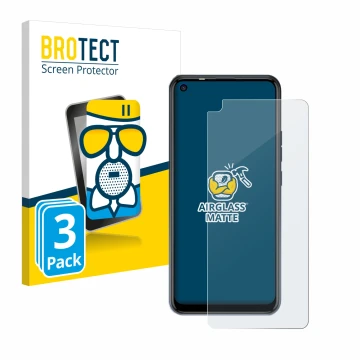 Parte frontale di una confezione del prodotto con il logo del marchio BROTECT. Accanto è raffigurato il dispositivo Tecno Spar