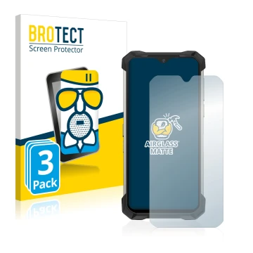 Parte frontale di una confezione del prodotto con il logo del marchio BROTECT. Accanto è raffigurato il dispositivo Doogee S88