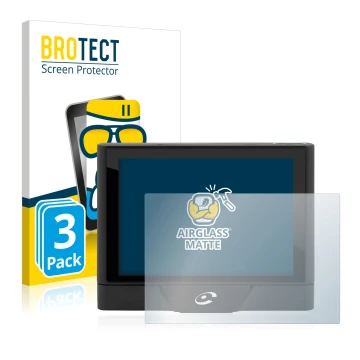 Parte frontale di una confezione del prodotto con il logo del marchio BROTECT. Accanto è raffigurato il dispositivo Coyote UP 