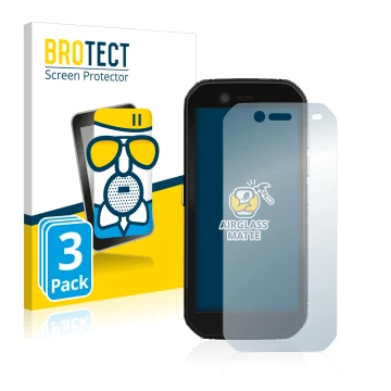 Parte frontale di una confezione del prodotto con il logo del marchio BROTECT. Accanto è raffigurato il dispositivo Caterpilla