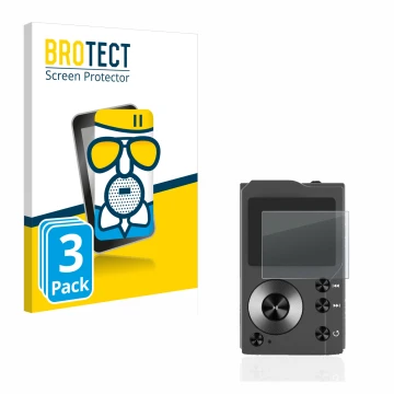 Parte frontale di una confezione del prodotto con il logo del marchio BROTECT. Accanto è raffigurato il dispositivo Surfans F2