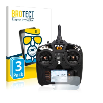 Parte frontale di una confezione del prodotto con il logo del marchio BROTECT. Accanto è raffigurato il dispositivo Spektrum N