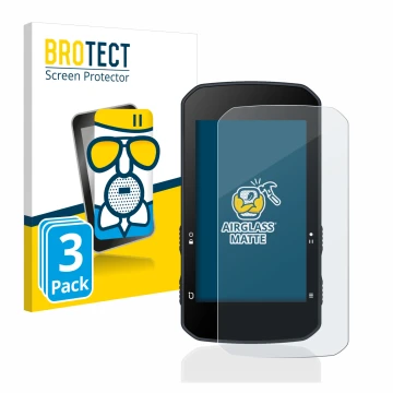 Parte frontale di una confezione del prodotto con il logo del marchio BROTECT. Accanto è raffigurato il dispositivo Bryton Rid