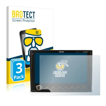 Parte frontale di una confezione del prodotto con il logo del marchio BROTECT. Accanto è raffigurato il dispositivo Fiat Ducat