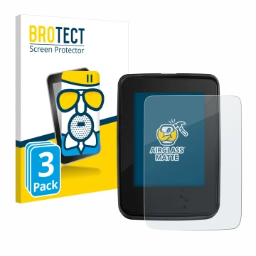 Parte frontale di una confezione del prodotto con il logo del marchio BROTECT. Accanto è raffigurato il dispositivo Giant Ride