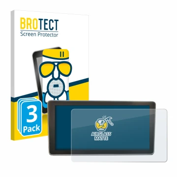 Parte frontale di una confezione del prodotto con il logo del marchio BROTECT. Accanto è raffigurato il dispositivo Audi A4 B9