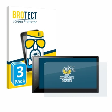 Parte frontale di una confezione del prodotto con il logo del marchio BROTECT. Accanto è raffigurato il dispositivo Pioneer SP