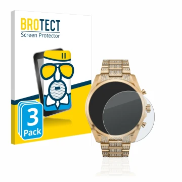 Parte frontale di una confezione del prodotto con il logo del marchio BROTECT. Accanto è raffigurato il dispositivo Michael Ko