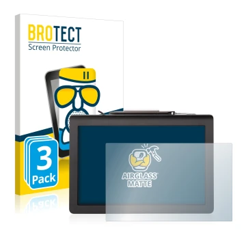 Parte frontale di una confezione del prodotto con il logo del marchio BROTECT. Accanto è raffigurato il dispositivo Signotec P