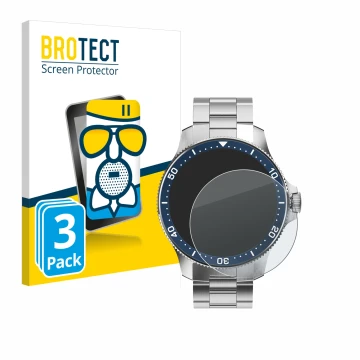 Parte frontale di una confezione del prodotto con il logo del marchio BROTECT. Accanto è raffigurato il dispositivo Withings S