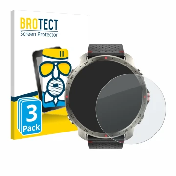 Parte frontale di una confezione del prodotto con il logo del marchio BROTECT. Accanto è raffigurato il dispositivo Polar Grit