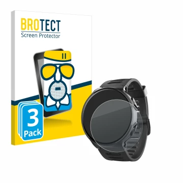 Parte frontale di una confezione del prodotto con il logo del marchio BROTECT. Accanto è raffigurato il dispositivo Kiprun 500