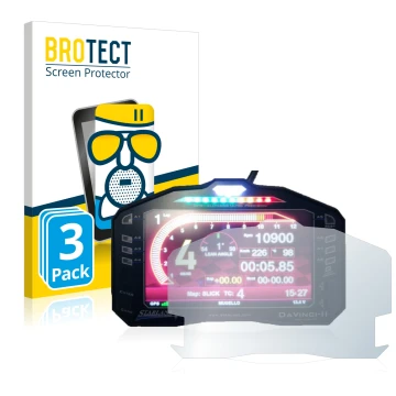 Parte frontale di una confezione del prodotto con il logo del marchio BROTECT. Accanto è raffigurato il dispositivo Starlane D