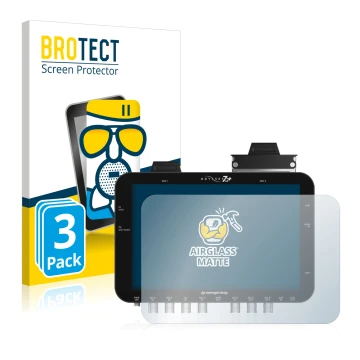 Parte frontale di una confezione del prodotto con il logo del marchio BROTECT. Accanto è raffigurato il dispositivo Convergent