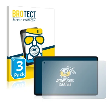 Parte frontale di una confezione del prodotto con il logo del marchio BROTECT. Accanto è raffigurato il dispositivo Huawei Mat