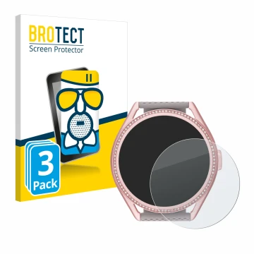 Parte frontale di una confezione del prodotto con il logo del marchio BROTECT. Accanto è raffigurato il dispositivo Michael Ko