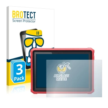 Parte frontale di una confezione del prodotto con il logo del marchio BROTECT. Accanto è raffigurato il dispositivo Launch X-4