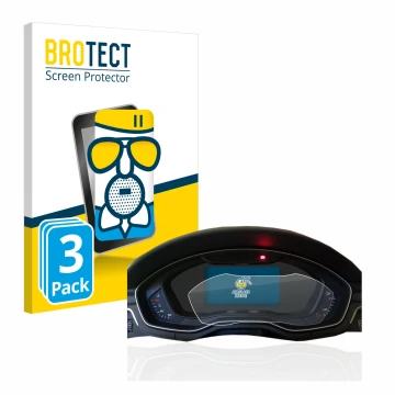 Parte frontale di una confezione del prodotto con il logo del marchio BROTECT. Accanto è raffigurato il dispositivo Audi A4 B9