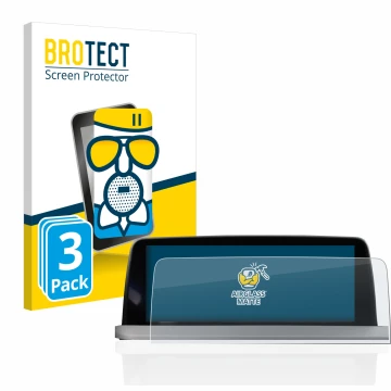 Parte frontale di una confezione del prodotto con il logo del marchio BROTECT. Accanto è raffigurato il dispositivo BMW X3 G01