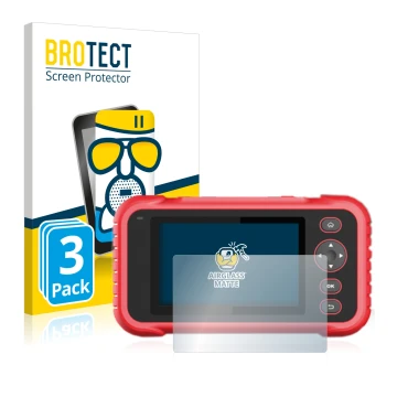 Parte frontale di una confezione del prodotto con il logo del marchio BROTECT. Accanto è raffigurato il dispositivo Launch CRP