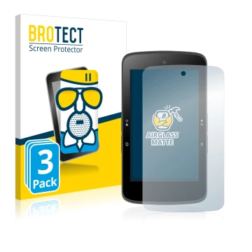 Parte frontale di una confezione del prodotto con il logo del marchio BROTECT. Accanto è raffigurato il dispositivo Bryton Rid