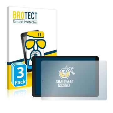 Parte frontale di una confezione del prodotto con il logo del marchio BROTECT. Accanto è raffigurato il dispositivo Odys Space