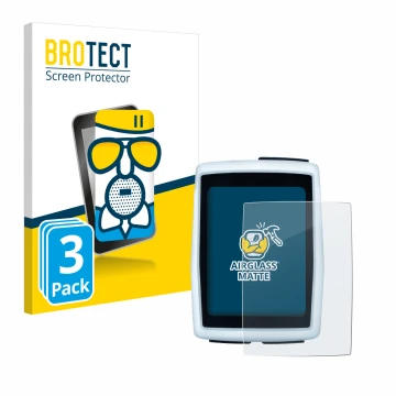 Parte frontale di una confezione del prodotto con il logo del marchio BROTECT. Accanto è raffigurato il dispositivo Sigma BC 1