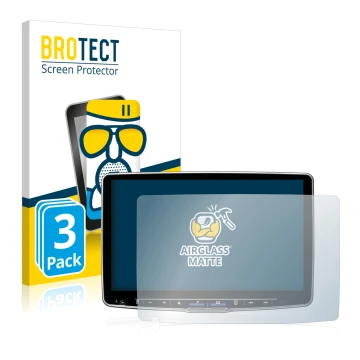 Parte frontale di una confezione del prodotto con il logo del marchio BROTECT. Accanto è raffigurato il dispositivo Alpine ILX