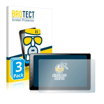 Parte frontale di una confezione del prodotto con il logo del marchio BROTECT. Accanto è raffigurato il dispositivo Pioneer AV
