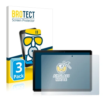 Parte frontale di una confezione del prodotto con il logo del marchio BROTECT. Accanto è raffigurato il dispositivo Pritom M10