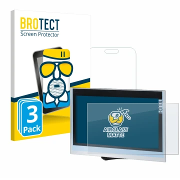 Parte frontale di una confezione del prodotto con il logo del marchio BROTECT. Accanto è raffigurato il dispositivo Siemens Si