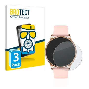 Parte frontale di una confezione del prodotto con il logo del marchio BROTECT. Accanto è raffigurato il dispositivo Levowatch 