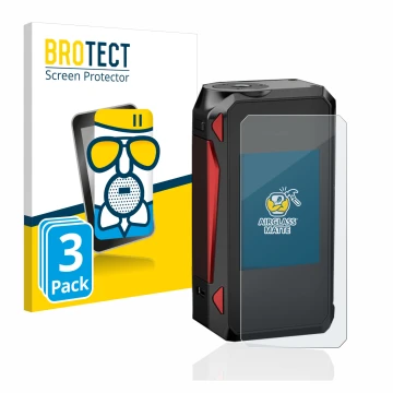 Parte frontale di una confezione del prodotto con il logo del marchio BROTECT. Accanto è raffigurato il dispositivo Smok G-Pri