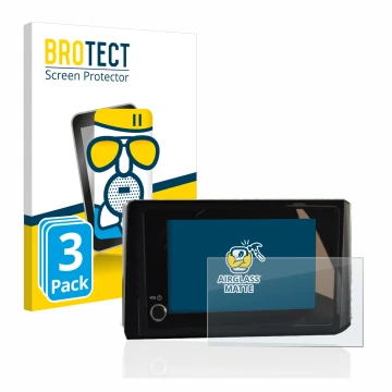 Parte frontale di una confezione del prodotto con il logo del marchio BROTECT. Accanto è raffigurato il dispositivo Toyota C-H